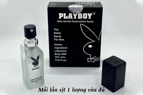 Chai Xịt Playboy Hỗ Trợ Chống Xuất Tinh Sớm 06